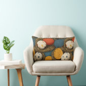 Coussin Rectangle Farmer's Colorful Spotted Hen Eggs (Chaise)
