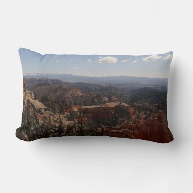 Coussin Rectangle Farview Point au parc national du canyon de Bryce (Recto)