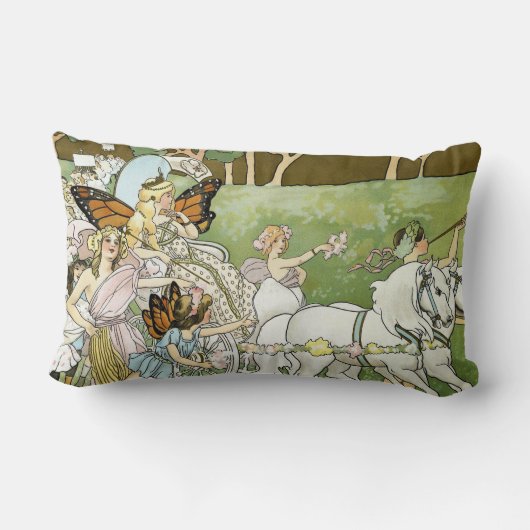 Coussin Rectangle Fées (Verso)