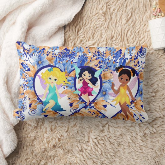 Coussin Rectangle fées et coeurs (Couverture)