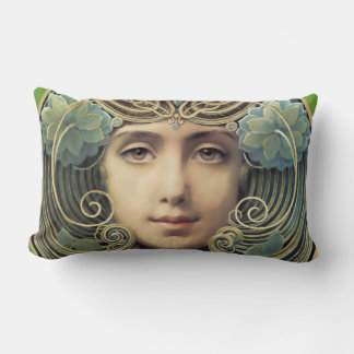 Coussin Rectangle Feminine Nouveau Beauté Vintage