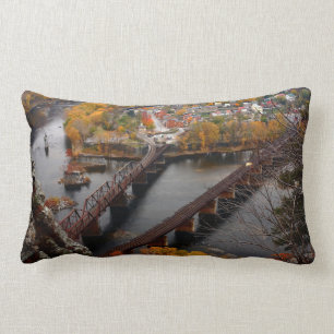 Coussin Rectangle Ferry de harpistes en automne