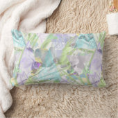 Coussin Rectangle Feuilles d'orchidées et de palmiers, tropicale (Couverture)