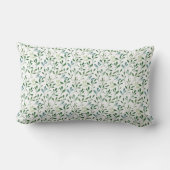 Coussin Rectangle Feuilles motifs verts (Verso)