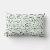 Coussin Rectangle Feuilles motifs verts (Recto)