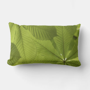 Coussin Rectangle Feuilles verts