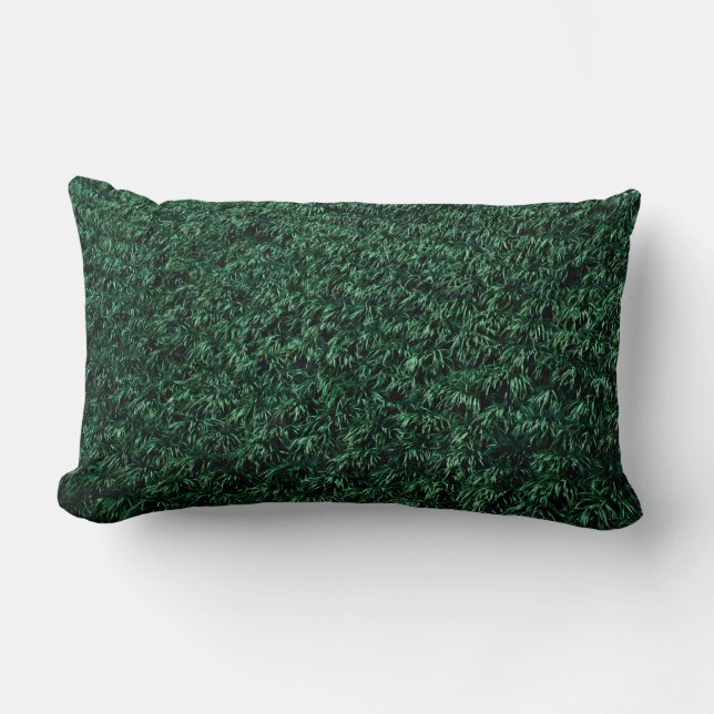 Coussin Rectangle Feuilles verts (Recto)