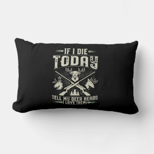 Coussin Rectangle Fier chasseur amour chasse