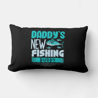 Coussin Rectangle Fisher Daddy New Fishing Buddy
