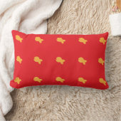 Coussin Rectangle Fishy Fishy Kids Room Red (Couverture)