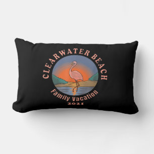 Coussin Rectangle Flamingo Clearwater Beach Flamingo Vacation 2021