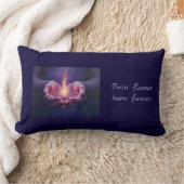 Coussin Rectangle Flammes Jumelles (Couverture)