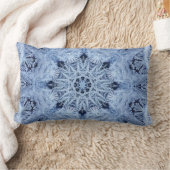 Coussin Rectangle Flèche de neige bleue (Couverture)