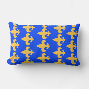 Coussin Rectangle Fleur de Lis