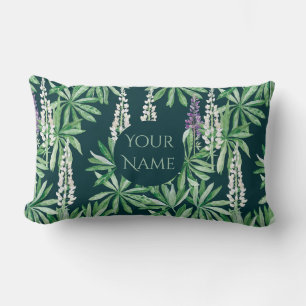 Coussin Rectangle Fleur de lupin