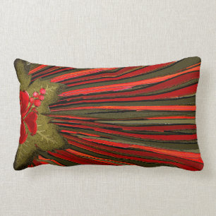 Coussin Rectangle Fleur de tango (coussin de pouce 21x13)