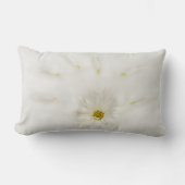 Coussin Rectangle Fleur marguerite blanche (Recto)