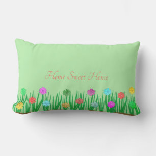 Coussin Rectangle Fleurs de la Maison Douce Maison