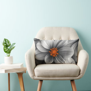 Coussin Rectangle Fleurs fractales
