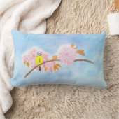 Coussin Rectangle Fleurs & Jardin Oiseau (Couverture)