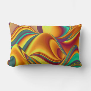 Coussin Rectangle Fleurs Magiques de Printemps Eté Automne