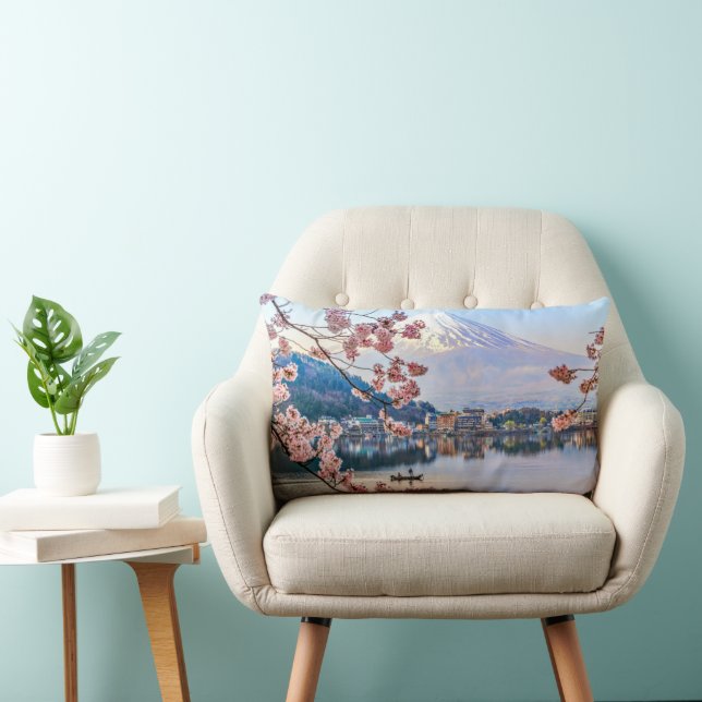 Coussin Rectangle Fleurs | Spring Cherry Blossoms Japon (Chaise)