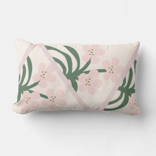 Coussin Rectangle Fleurs tropicales