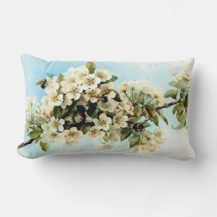 Coussin Rectangle Fleurs vintages d'Apple