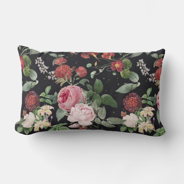 Coussin Rectangle Floral (Recto)