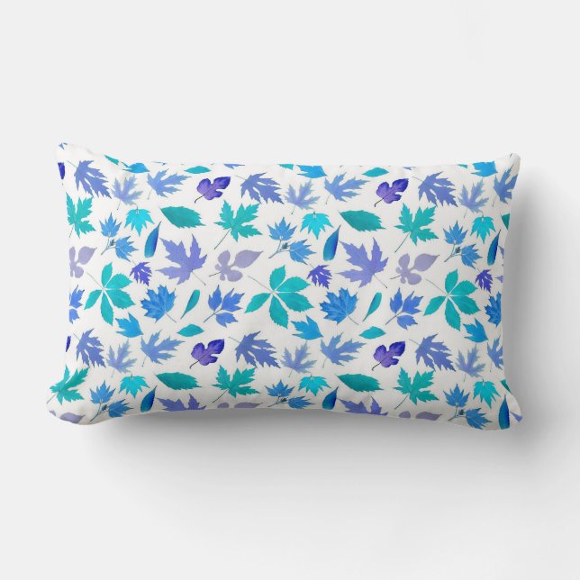 Coussin Rectangle Floral Autumn Leaf Design Motif-36566 (Recto)