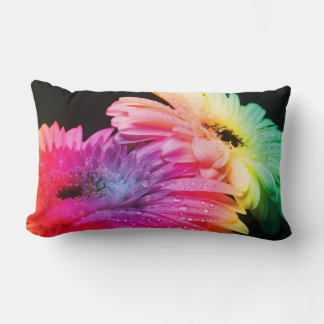 Coussin Rectangle Floral Printed Throw Pillow – Elegant Flower