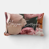 Coussin Rectangle Floral Watercolor Botanical Pillow (Recto)