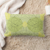 Coussin Rectangle Fluxos em Verde (Couverture)