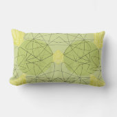 Coussin Rectangle Fluxos em Verde (Recto)