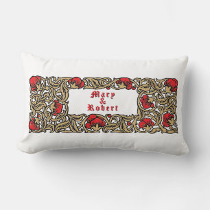 Coussin Rectangle Foliage floral