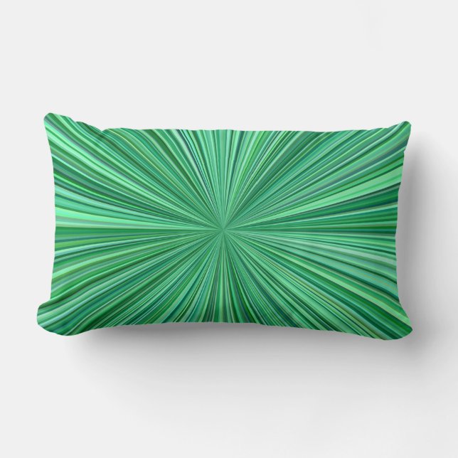 Coussin Rectangle Fond de rayures Rayons Bleus-23156 (Recto)