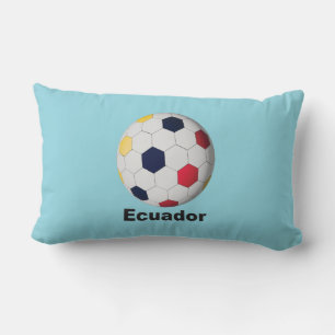 Coussin Rectangle Football Équatorien