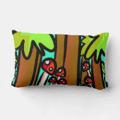 Coussin Rectangle Forêt (Verso)