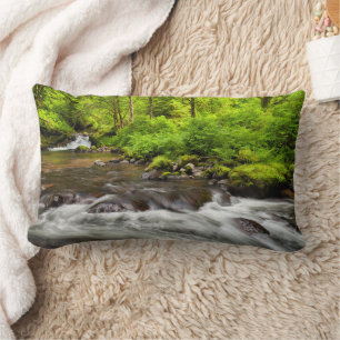 Coussin Rectangle Forêt nationale de Siuslaw, Sweet Creek, Oregon