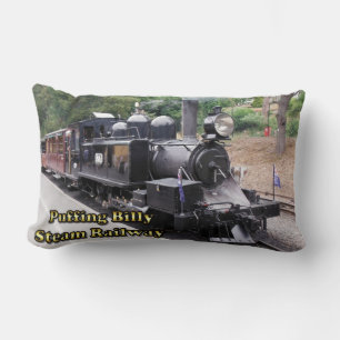 Coussin Rectangle Fouffler Billy Train à vapeur historique en Austra