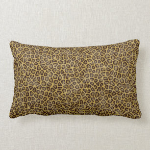 Coussin Rectangle Fourrure de léopard