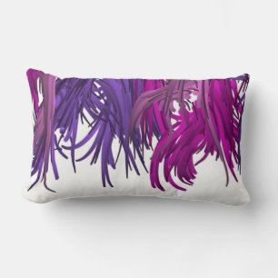 Coussin Rectangle Frange !
