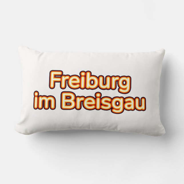 Coussin Rectangle Freiburg im Breisgau Deutschland Allemagne (Recto)