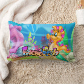Coussin Rectangle FriendFish cartoon cute fish Throw Pillow (Couverture)
