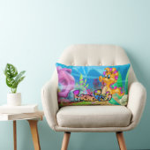 Coussin Rectangle FriendFish cartoon cute fish Throw Pillow (Chaise)