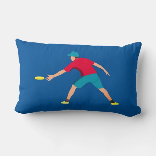 Coussin Rectangle Frisbee ultime (Verso)