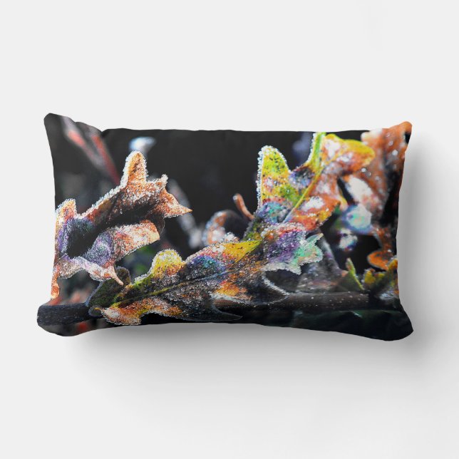 Coussin Rectangle Froid de fée de chêne (Recto)