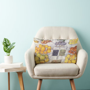 Coussin Rectangle Fruits by Gustave Caillebotte n'existe pas, mais i