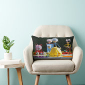 Coussin Rectangle Fubby avec la robe de Tulpen à l'atelier. (Chaise)