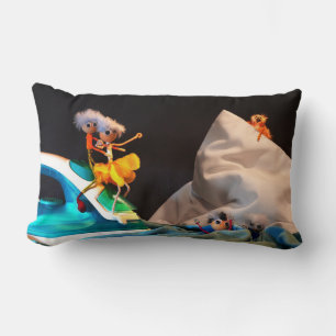 Coussin Rectangle Fubby dans la scène iconique de Fimscene du Titani